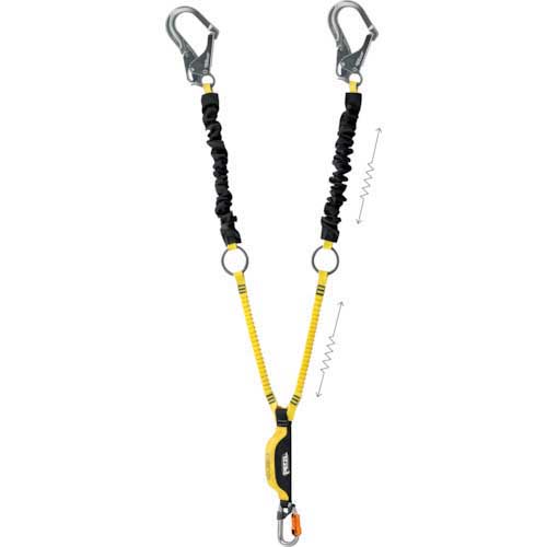 PETZL ランヤード アブソービカ-Y MGO タイバック ( L015BA00 ) PETZL社-