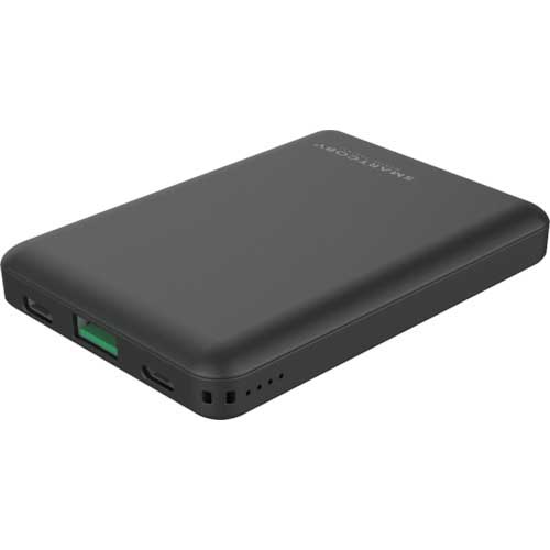 【廃番】CIO クレジットカードサイズの急速充電モバイルバッテリー 8000mAh ブラック SMARTCOBY8000-BK