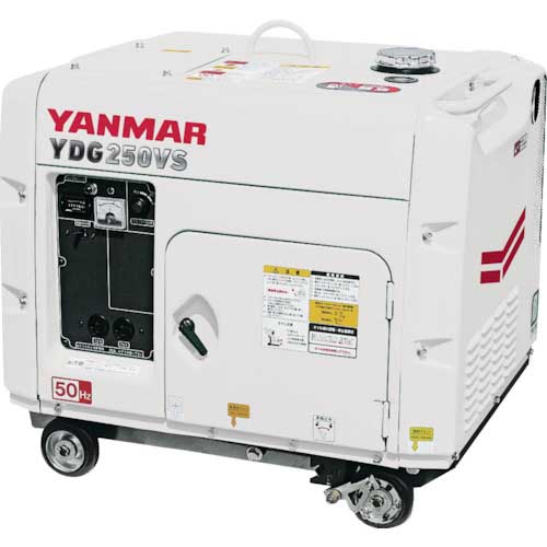 【廃番】ヤンマー 空冷式ディーゼル発電機(交流専用) YDG600VST-6E-W