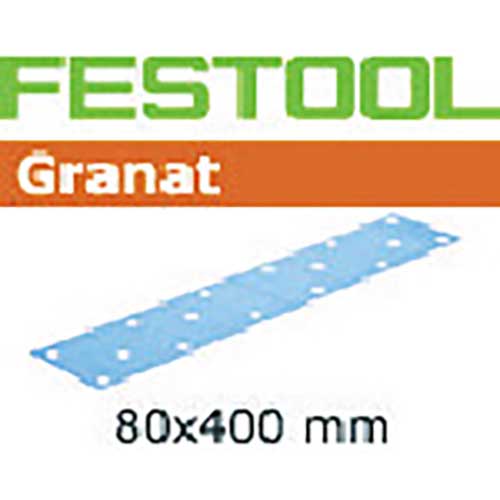 FESTOOL サンドペーパー GR 80x400 P80 入数：1箱(50枚) 497159(7602260)-