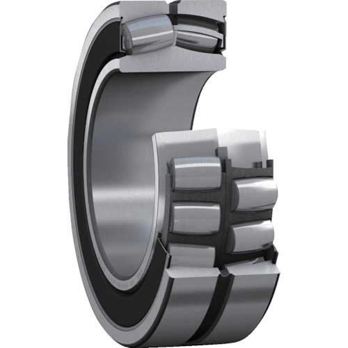 SKF 密封型球面ころ軸受 軸受両端シール 内径120mmX外径180mmX幅46mm 23024-2RS5/VT143