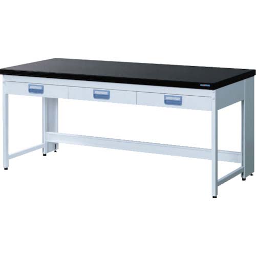 SANSHIN スチール実験台エコプラッテ2 サイド実験台 吊り引出しタイプ W1200 E2B2B4AX1