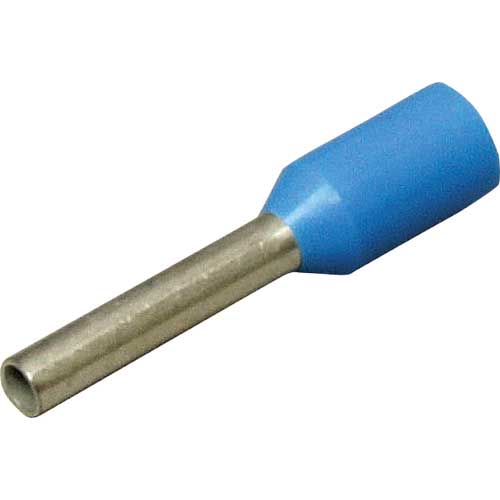 ニチフ フェルール(100個×5PK) 青色 NF 0.75-8-BLU