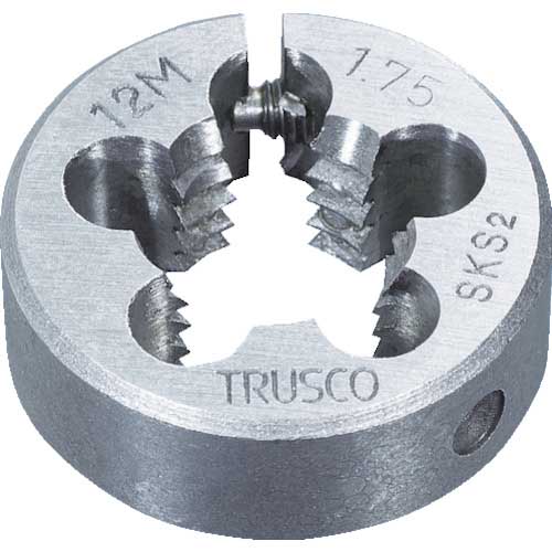 TRUSCO 丸ダイス 細目 100径 M60X1.5(SKS) T100D-60X1.5の通販｜現場市場