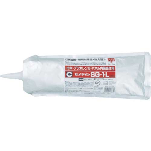 セメダイン SG-1L (白色) 1kg (建築内装用・多用途タイプ)AX-088 12ロット AX-088