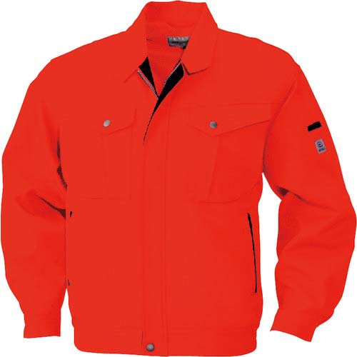 【廃番】bigborn ジャケット レッドXブラック 5L 2625-47-5L