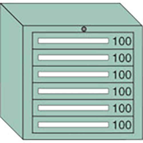 OS 中量キャビネット 間口693×奥行557×高さ681mm 6-601