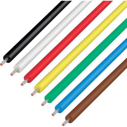 KYОWA UL耐熱ビニル絶縁電線 UL1015 AWG18 2MX7色 2 X 7