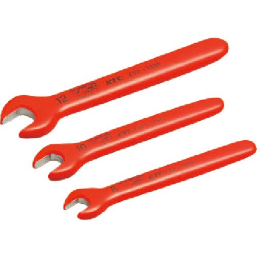 KTC 絶縁スパナ 10mm AC1000V、DC1500V ZS2-10SE