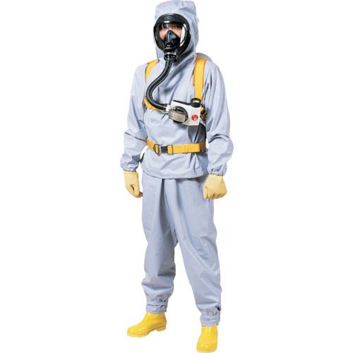 シゲマツ 密閉形防護服 PS410E上着小 07773