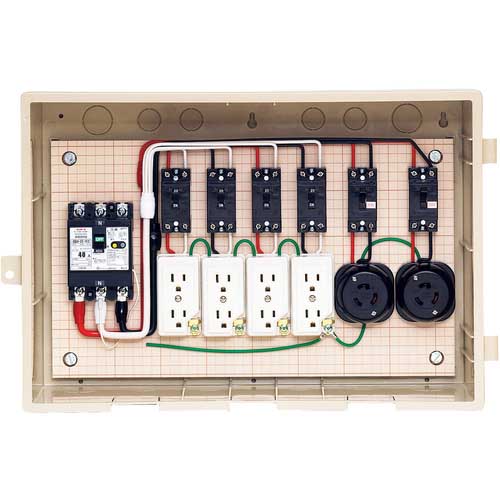 未来工業 屋外電力用仮設ボックス C15-42HC5