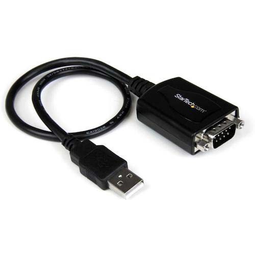 StarTech シリアル変換ケーブル/USB-A - RS232C/30cm/920Kbps/ブラック ICUSB232PRO