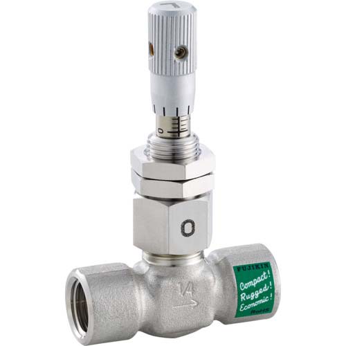 Fujikin 超微量調整CV値 0.015 SUS鋼製ニードルバルブ 3.92MPa UN-14M-S UN-14MB-S-R