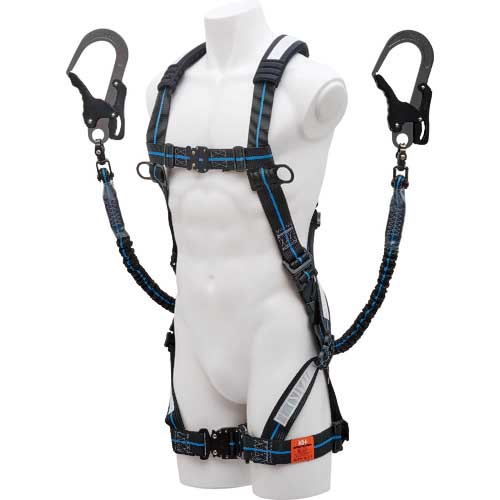 KH フルハーネス X型+2丁掛けランヤード セット XPN-LJPW-2