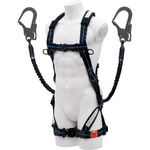 KH フルハーネス X型+2丁掛けランヤード セット XPN-L SPW-2