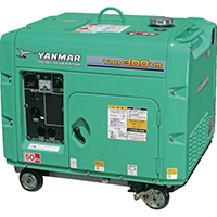 廃番】ヤンマー 空冷ディーゼル発電機 100V-3.0kVA YDG300VS-6Eの通販