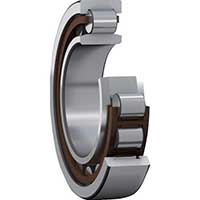 SKF 単列円筒ころ軸受 NU型 内径90mmX外径190mmX幅64mm NU 2318 ECPの